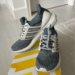 RARE Adidas UltraBoost 4.0 Parley Green Limited Edition – Men’s 8.5 – Like New